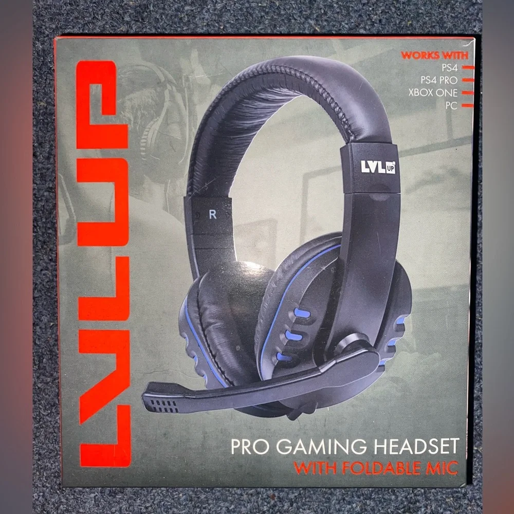 LvL-Up Artillery Pro Gaming Headset - Excellent Condition 9/10⭐️